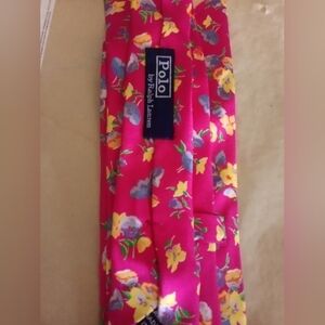 Polo by Ralph Lauren Floral Tie - Pink